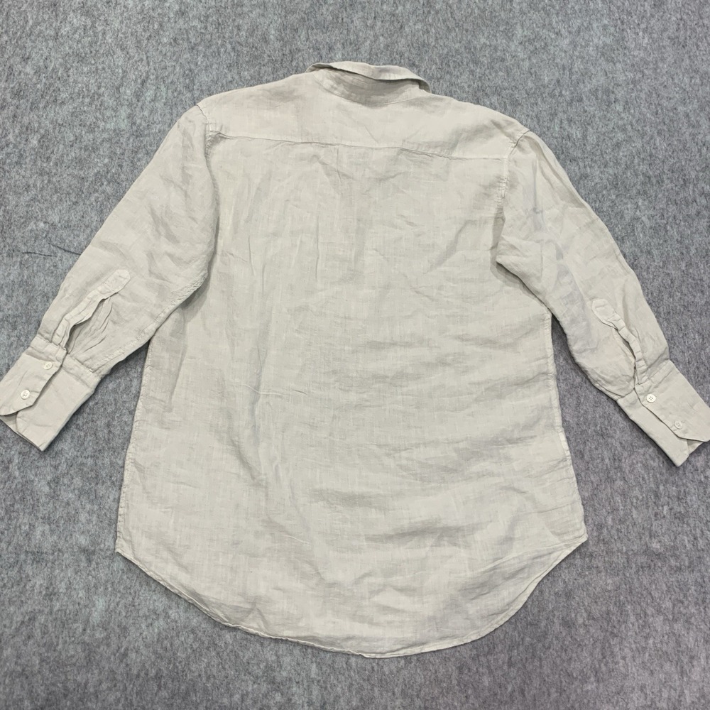 Barena Venezia Women's 100% Linen Shirt RELAXED FIT (ITALY Size 38) Size US 2 - Picture 2 of 15